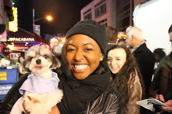 Photo Flash: Tinkerbelle the Dog Follows Her Nose to Broadway's WAITRESS Image