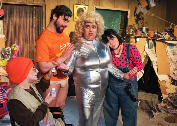Photo Flash: First Look at New American Folk Theatre's TRASH at The Den Theatre Image