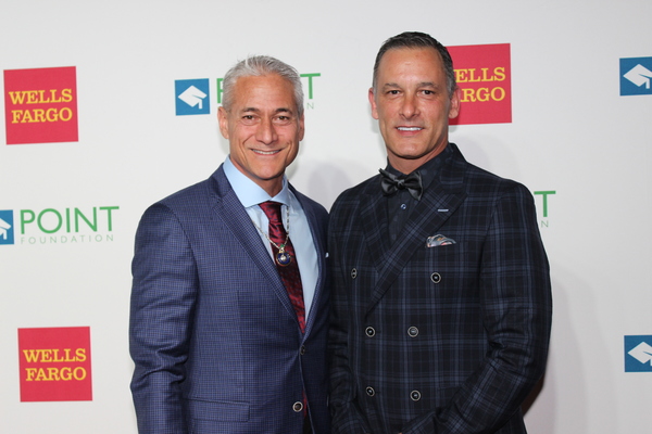 Greg Louganis and Johnny Chaillot Photo