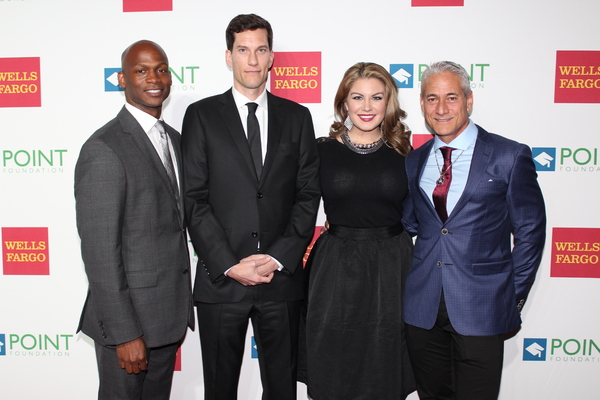 Dennis Williams, Pete Nowalk, Mallory Hagan and Greg Louganis  Photo