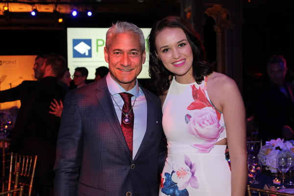 Greg Louganis and Maddie Shea Baldwin  Photo