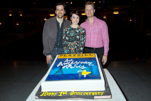 Robert Fairchild, Leanne Cope, Christopher Wheeldon Photo