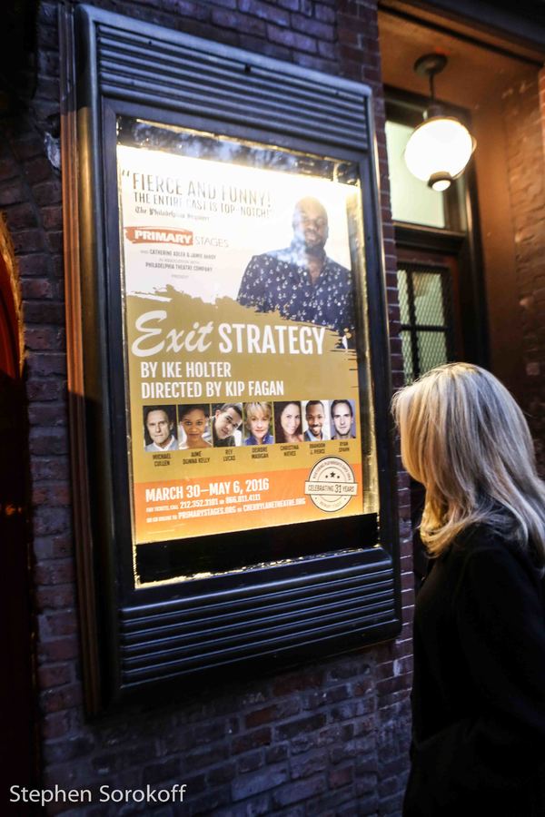 Photo Coverage: Primary Stages Celebrates Opening Night ofEXIT STRATEGY Image