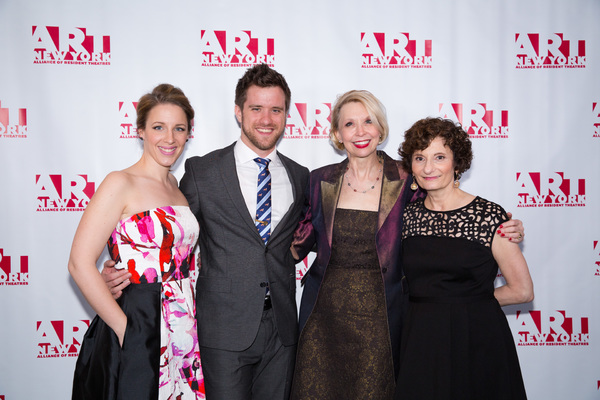 Jessie Mueller, Andy Truschinski, Julie Halston and Ginny Louloudes  Photo