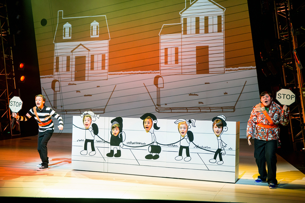 Photo Flash: First Look at Children's Theatre Company's DIARY OF A WIMPY KID World Premiere  Image