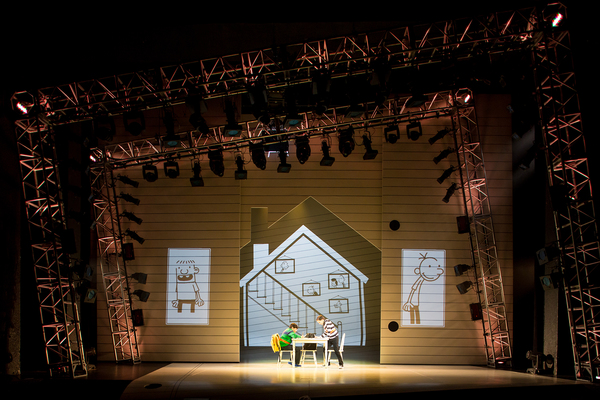 Photo Flash: First Look at Children's Theatre Company's DIARY OF A WIMPY KID World Premiere  Image