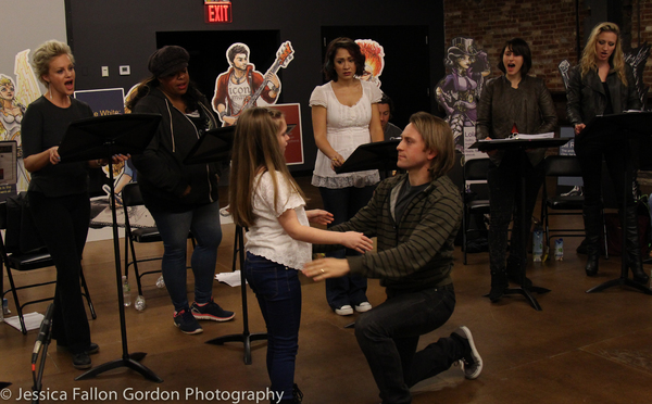 Mimi Ryder, Eric Nelsen and the cast Photo