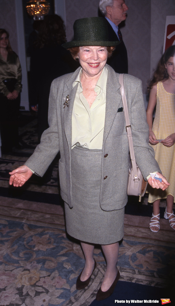 Anne Jackson attends the Drama League Awards at the Plaza Hotel on May 8, 1998 in New Photo