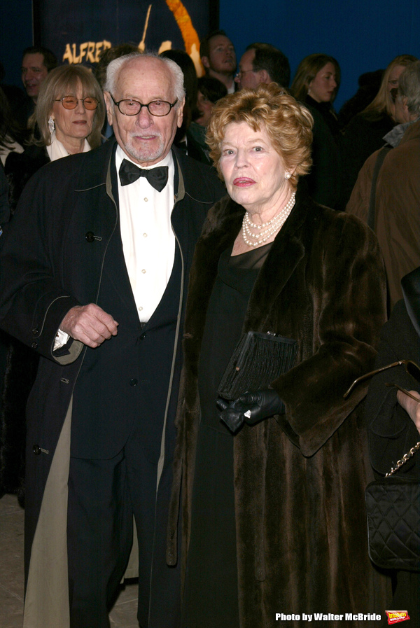Eli Wallach and Anne JacksonAttending the Opening Night performance of FIDDLER ON THE Photo