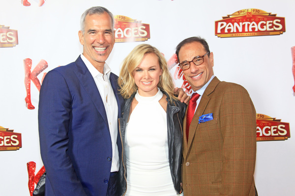 Jerry Mitchell, Laura Bell Bundy, Hal Luftig Photo