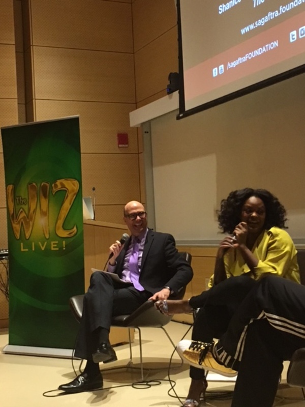 Photo Flash: Sneak Peek at THE WIZ LIVE!'s Shanice Williams and Kenny Leon Q&A with Richard Ridge Image