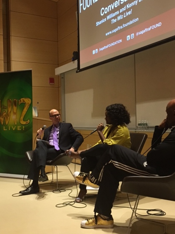 Photo Flash: Sneak Peek at THE WIZ LIVE!'s Shanice Williams and Kenny Leon Q&A with Richard Ridge Image