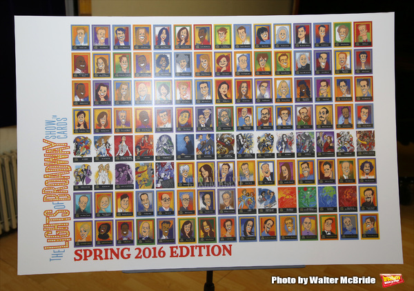 Photo Coverage: 'The Lights of Broadway Show Cards' Spring 2016 Edition Launch Image