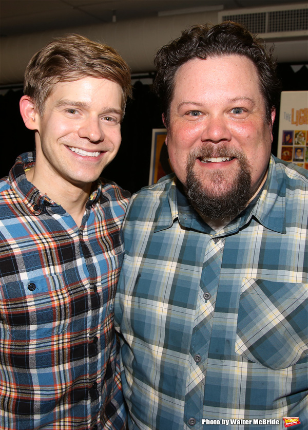Andrew Keenan-Bolger and Justin ''Squigs'' Robertson  Photo