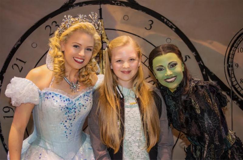 Photo Flash: Britain's Got Talent Singing Sensation Beau Dermott Visits WICKED Image