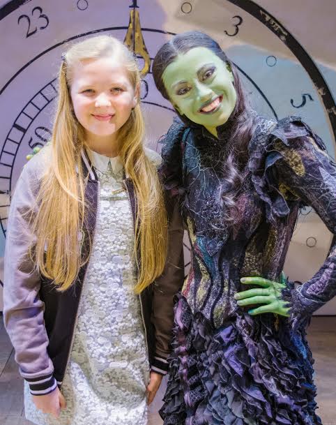 Photo Flash: Britain's Got Talent Singing Sensation Beau Dermott Visits WICKED Image