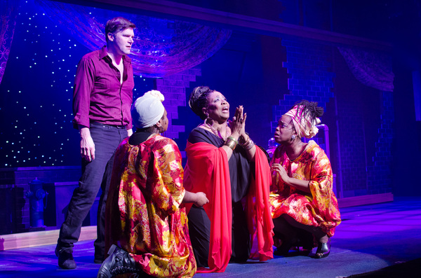 Photo Flash: Exclusive First Look at Liz Shivener, Gregg Goodbrod and More in New Immersive GHOST THE MUSICAL Image