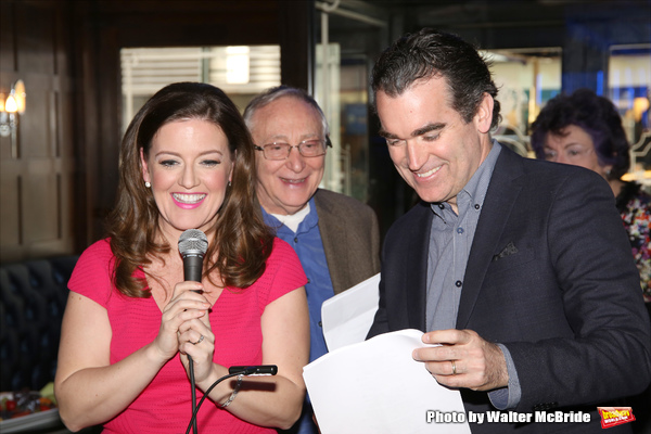 Photo Coverage: Brian d'Arcy James and Jennifer Simard Announce the 66th Annual Outer Critics Nominees! Image