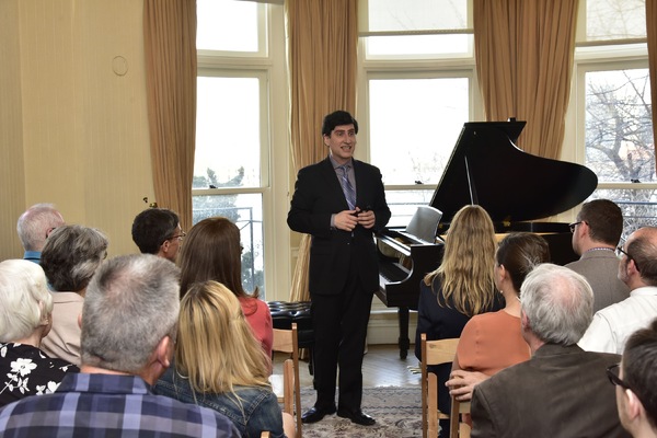 Photo Flash: Hershey Felder Offers Sneak Peek of Irving Berlin Solo Show at Subject's Former Home 