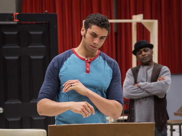 Photo Flash: Inside Rehearsals for Lorraine Hansberry's THE SIGN IN SIDNEY BRUSTEIN'S WINDOW at Goodman Theatre 