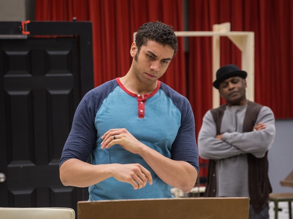 Photo Flash: Inside Rehearsals for Lorraine Hansberry's THE SIGN IN SIDNEY BRUSTEIN'S WINDOW at Goodman Theatre Image