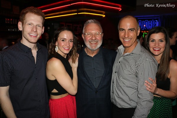 Max Chernin, Emily Padgett, Walter Bobbie, William Michals and Lizzie Klemperer Photo