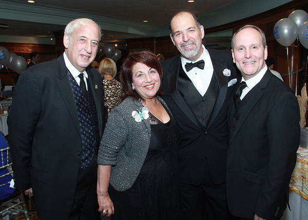 Lawrence E. Stein, Barbara S. Stein, David Arisco and Earl Maulding Photo