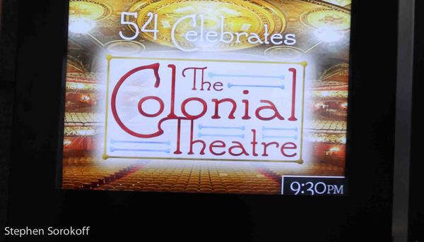 Photo Coverage: Feinstein's/54 Below Celebrates The Colonial Theatre Image