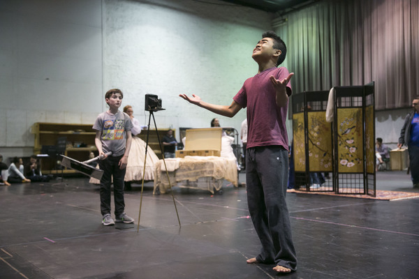 Photo Flash: In Rehearsal with Kate Baldwin, Paolo Montalban and More for THE KING AND I at the Lyric Image