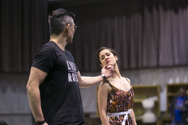 Photo Flash: In Rehearsal with Kate Baldwin, Paolo Montalban and More for THE KING AND I at the Lyric Image