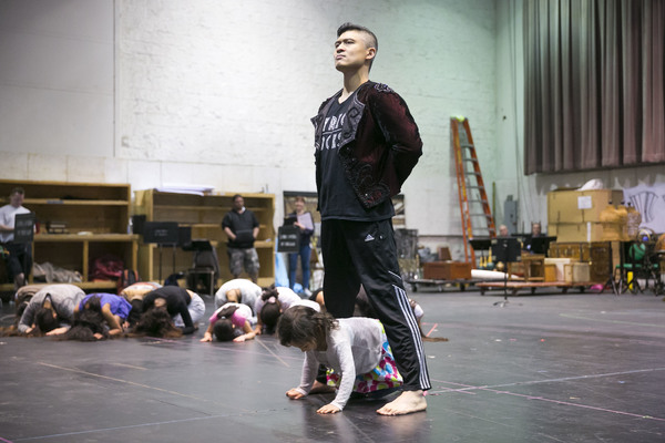 Photo Flash: In Rehearsal with Kate Baldwin, Paolo Montalban and More for THE KING AND I at the Lyric Image