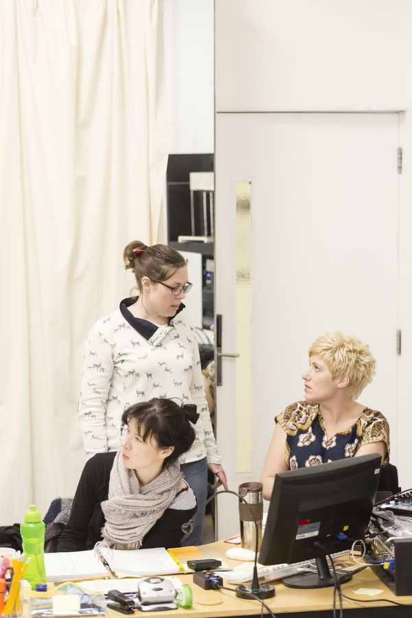 Photo Flash: In Rehearsal with Lily James, Richard Madden & More for Kenneth Branagh's ROMEO AND JULIET Image