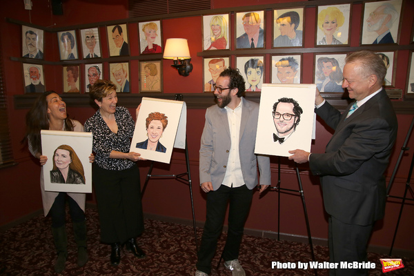 Photo Coverage: The Tony-Winning FUN HOME Team Gets Immortalized at Sardi's! Image