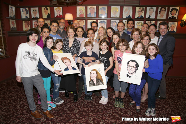 Photo Coverage: The Tony-Winning FUN HOME Team Gets Immortalized at Sardi's! Image