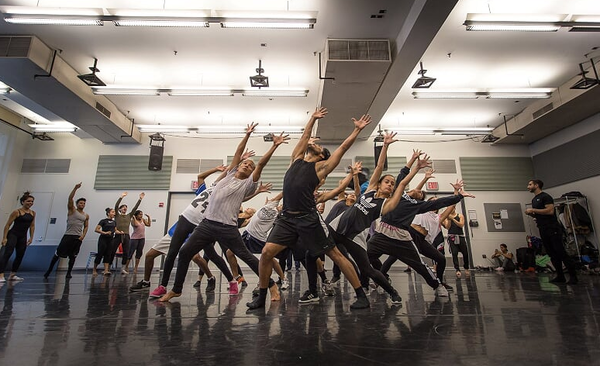 Photo Flash: Sergio Trujillo Visits Rehearsal for R.Evolucion Latina's BOUTIFUL Image