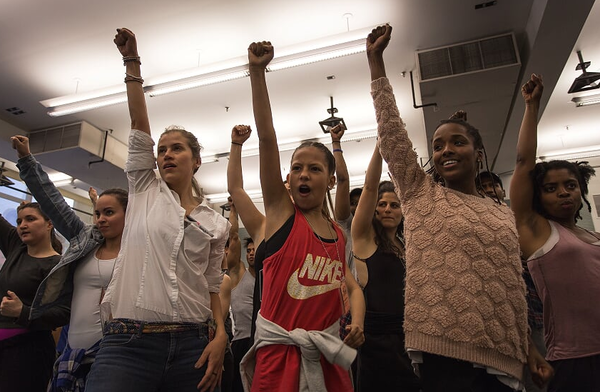 Photo Flash: Sergio Trujillo Visits Rehearsal for R.Evolucion Latina's BOUTIFUL Image
