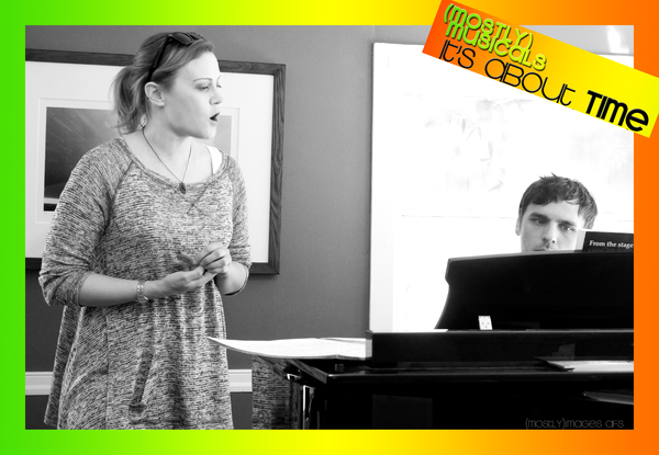 Photo Flash: In Rehearsal for (mostly)musicals' IT'S ABOUT TIME Image