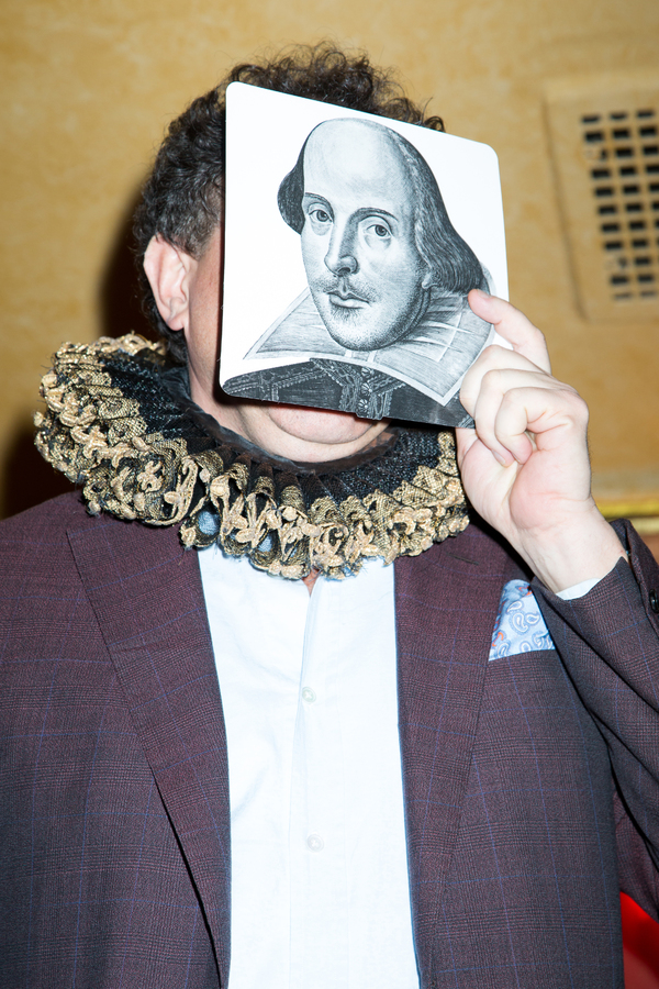Photo Coverage: SOMETHING ROTTEN Celebrates First Year on Broadway with Shakespeare Selfie Image