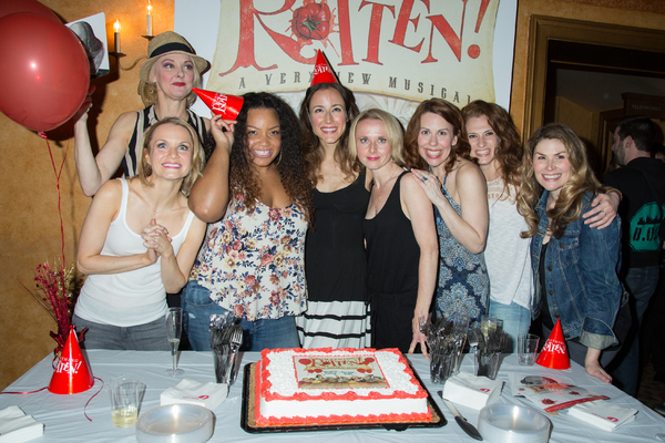 Photo Coverage: SOMETHING ROTTEN Celebrates First Year on Broadway with Shakespeare Selfie Image