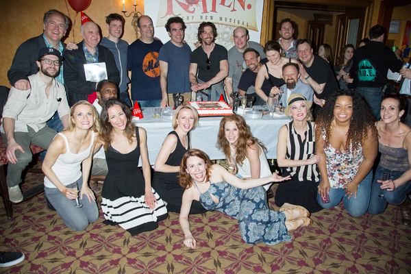Photo Coverage: SOMETHING ROTTEN Celebrates First Year on Broadway with Shakespeare Selfie Image