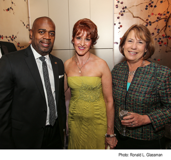 Ras Baraka, Gabrielle L. Kurlander and Sheila C. Bair Photo