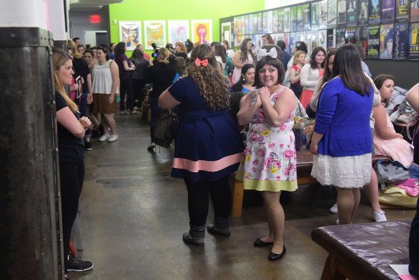 Photo Flash: Hundreds of Tracy Turnblad Hopefuls Attend Open Call for NBC's HAIRSPRAY LIVE 