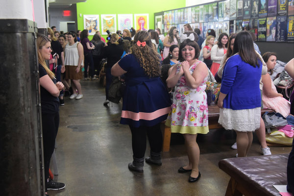 Photo Flash: Hundreds of Tracy Turnblad Hopefuls Attend Open Call for NBC's HAIRSPRAY LIVE  Image