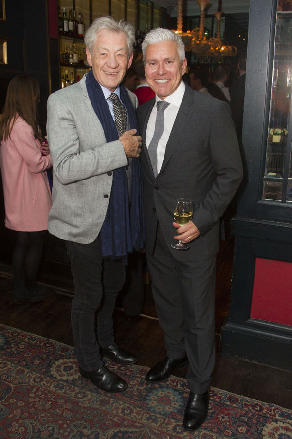 Ian McKellen and David Ian Photo