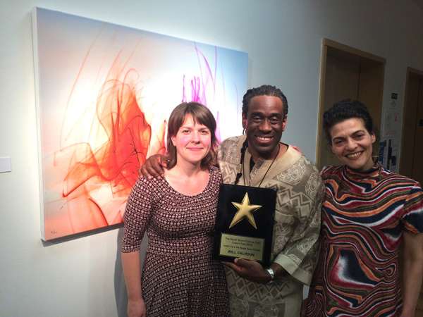 Photo Flash: Grammy Winner Will Calhoun Performs at Opening Reception for Solo Exhibit at Casita Maria Gallery 