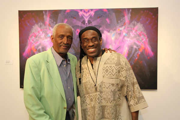 Photo Flash: Grammy Winner Will Calhoun Performs at Opening Reception for Solo Exhibit at Casita Maria Gallery 