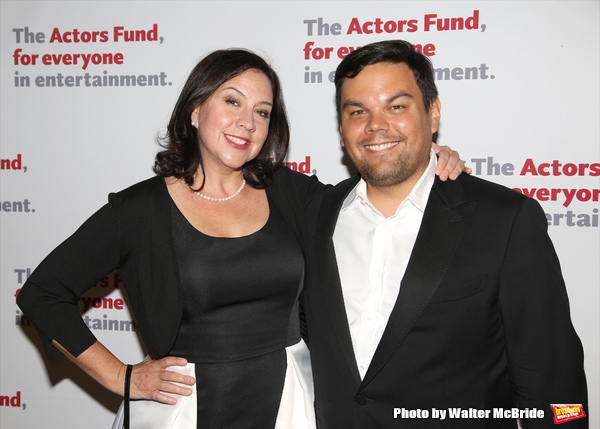 Kristen Anderson-Lopez, Robert Lopez  Photo