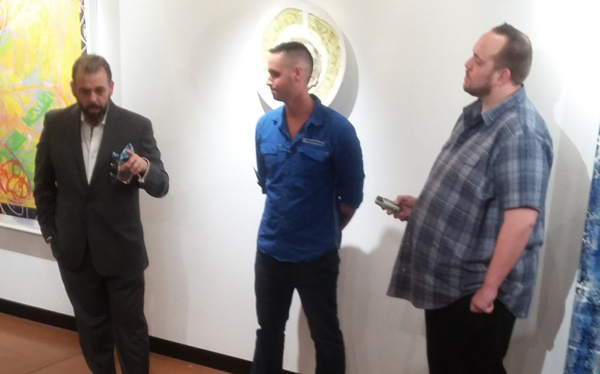 Photo Flash: Nine Theatricals Launches HAMLET at Jim Kempner Fine Art Gallery 