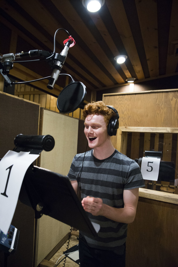 Photo Flash: In the Recording Studio with the Cast of SHE LOVES ME! Image
