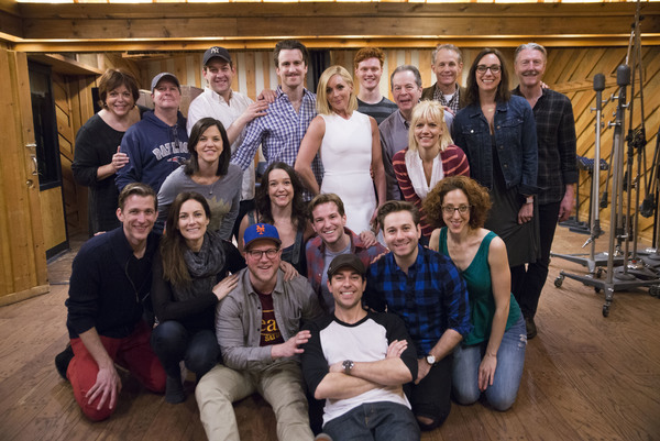 Photo Flash: In the Recording Studio with the Cast of SHE LOVES ME! Image